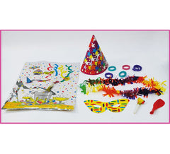 Pack 100 sacs vides métallisés pour Coffret de cotillons Fête fin de l´anné