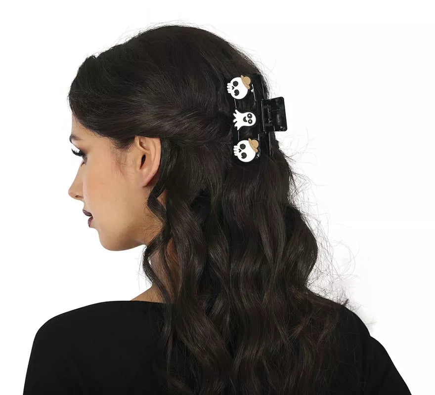 Translation missing: fr.2 Pinzas de Fantasma y Calaveras para el Pelo de 9 cm