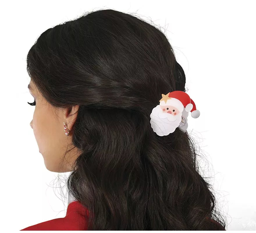Translation missing: fr.2 Pinzas de Papa Noel para el Pelo de 7 cm