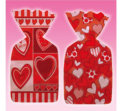 20 sacs de Coeurs de 28x12 cm.