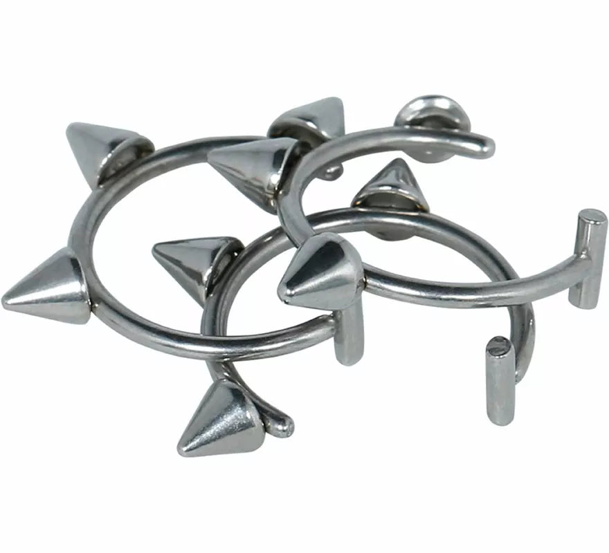 3 Piercings Góticos de Metal