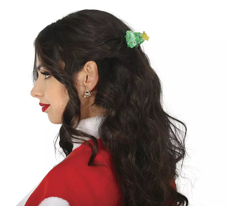 Translation missing: fr.3 Pinzas de Navidad para el Pelo de 3,5 cm