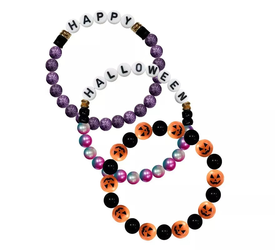 Translation missing: fr.3 Pulseras Happy y Halloween
