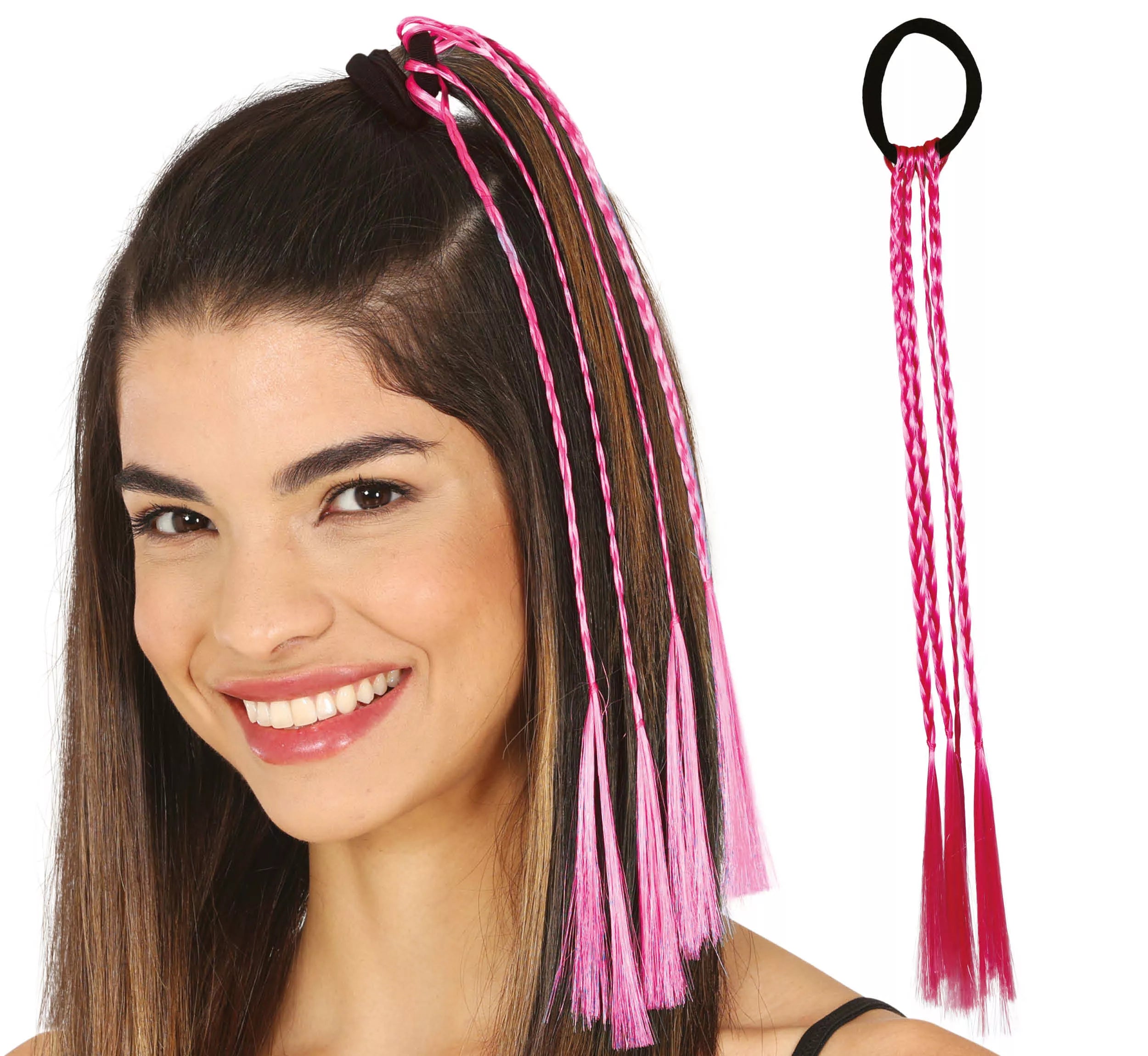 Translation missing: fr.3 Trenzas de 35 cm en varios colores