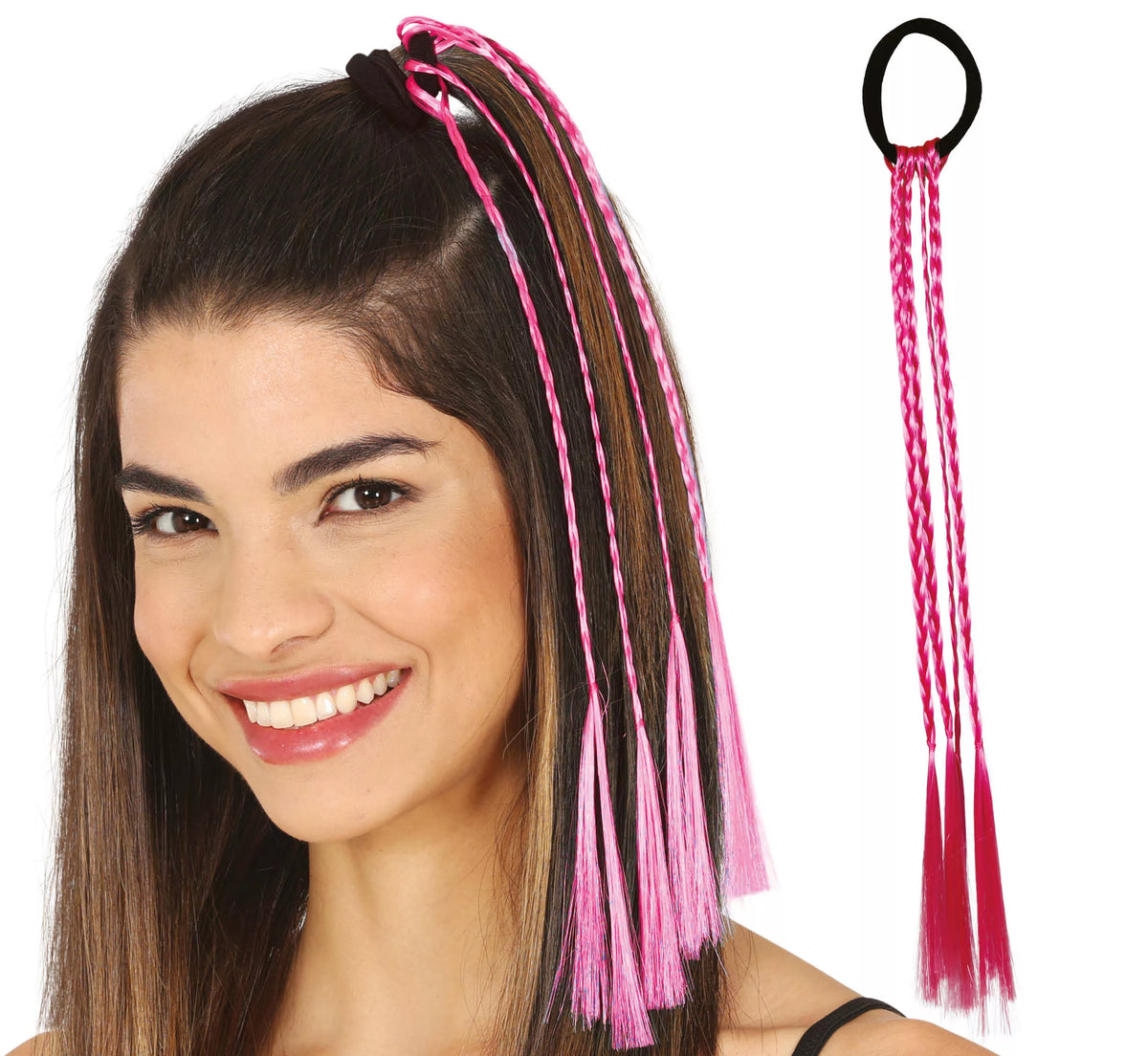 Translation missing: fr.3 Trenzas de 35 cm en varios colores