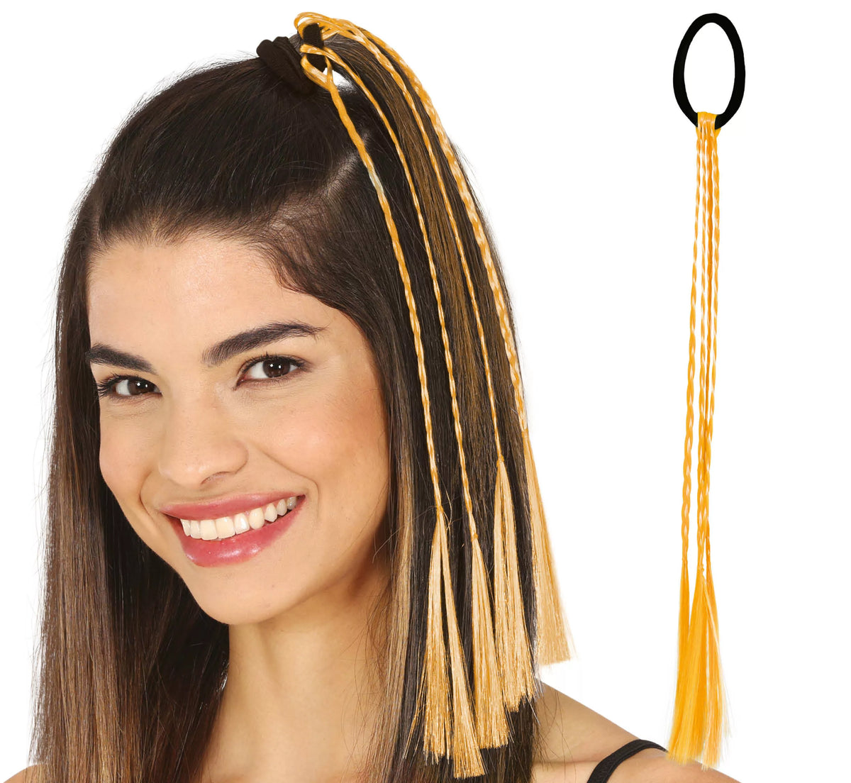 Translation missing: fr.3 Trenzas de 35 cm en varios colores