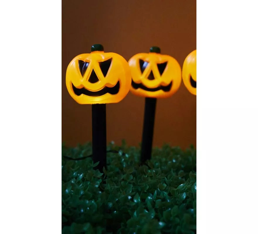 Translation missing: fr.5 Faroles Calabaza iluminación LED de 8x39 cm