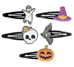 5 pinces à cheveux d'Halloween