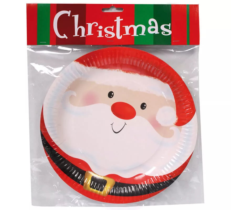 Translation missing: fr.6 Platos de Santa Claus de 22 cm