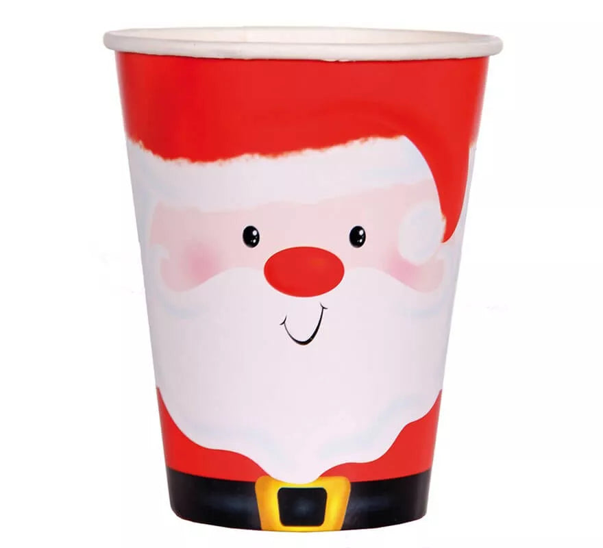 Translation missing: fr.6 Vasos de Santa Claus de 250 ml