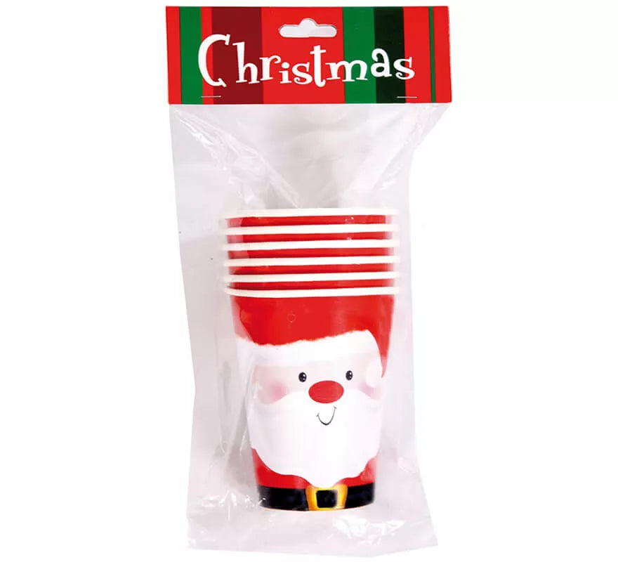 Translation missing: fr.6 Vasos de Santa Claus de 250 ml