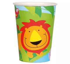 6 Verres Jungle de 250 ml