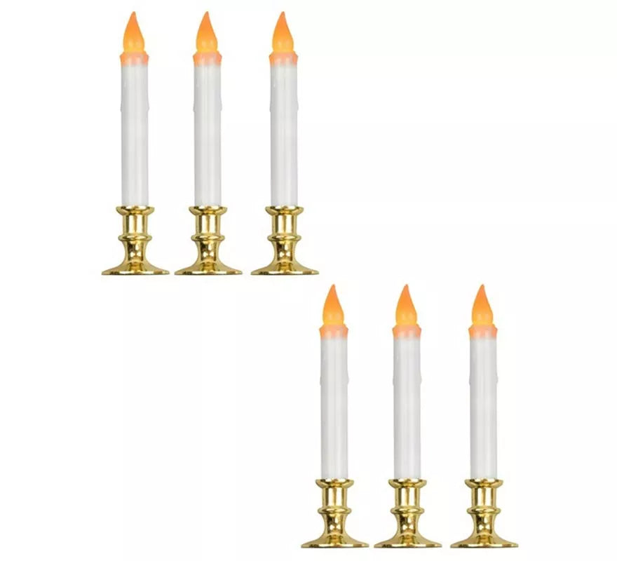 Translation missing: fr.6 Velas Led de 23 cm