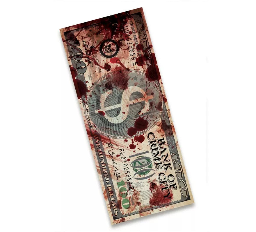 Translation missing: fr.75 Billetes Ensangrentados 6x15 cm