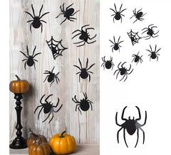 9 silhouettes d'araignées
