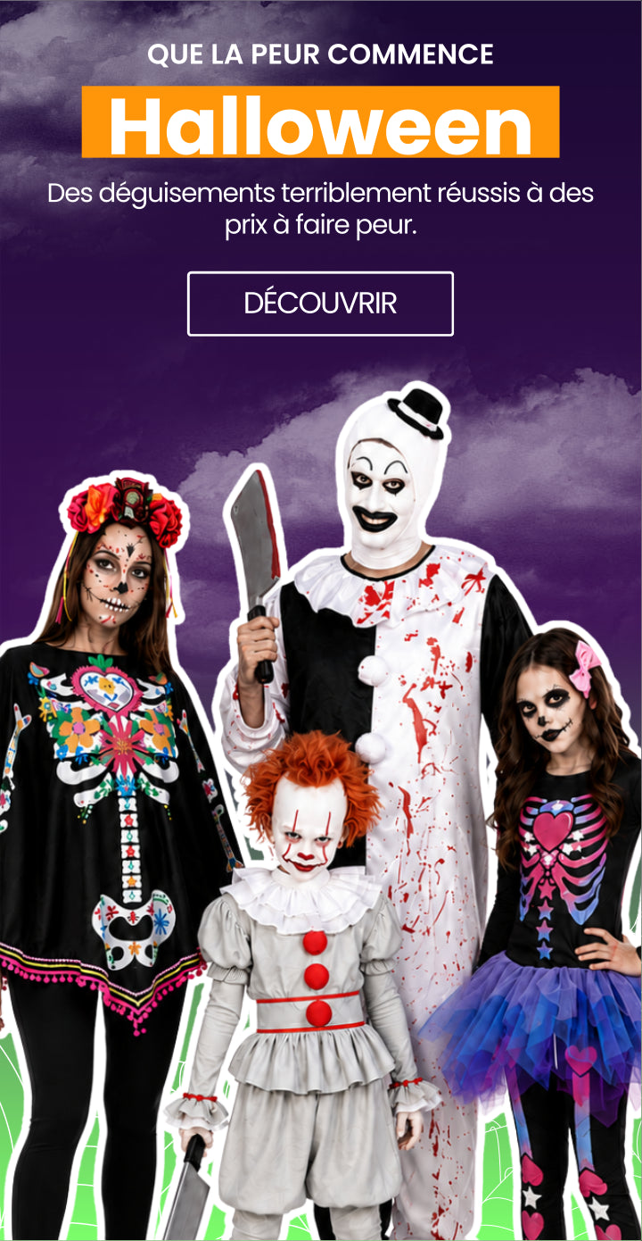 Voir les déguisements d’Halloween