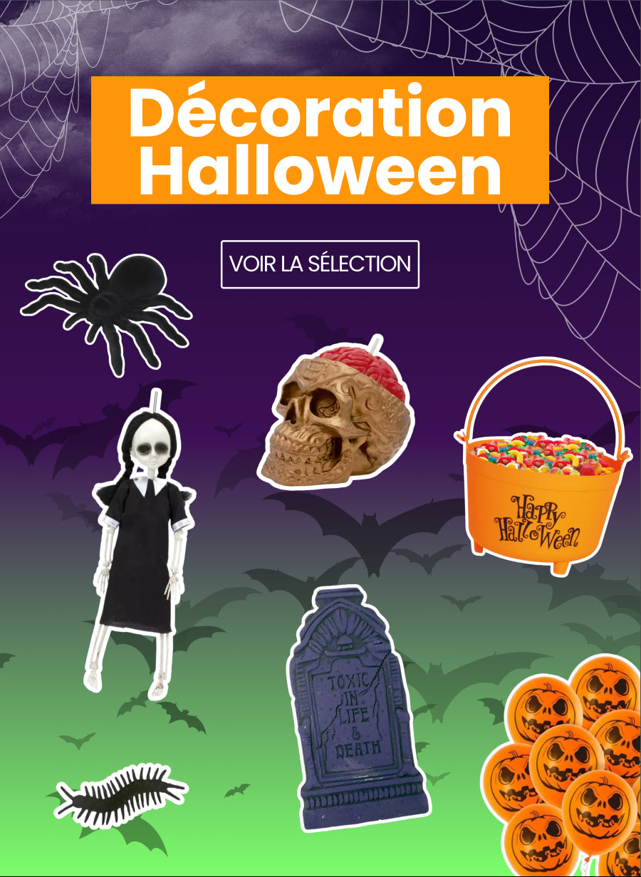 Voir la décoration pour Halloween