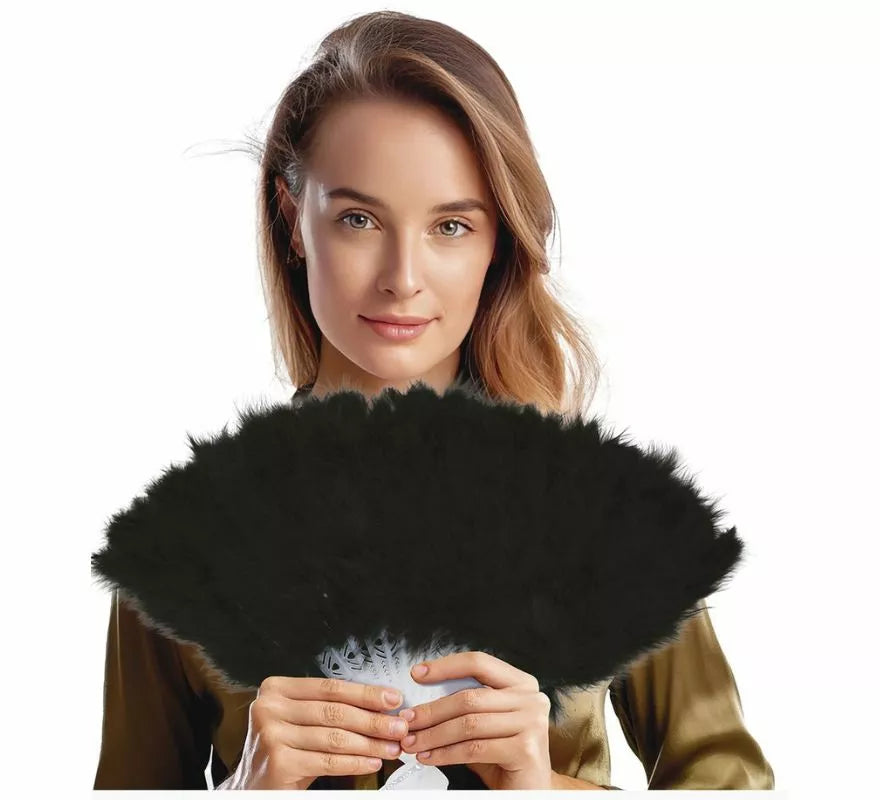 Translation missing: fr.Abanico con Plumas de 16 Palas en varios colores