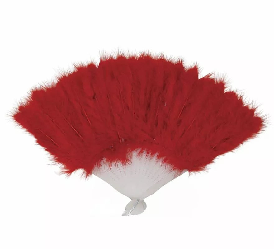 Translation missing: fr.Abanico con Plumas de 16 Palas en varios colores