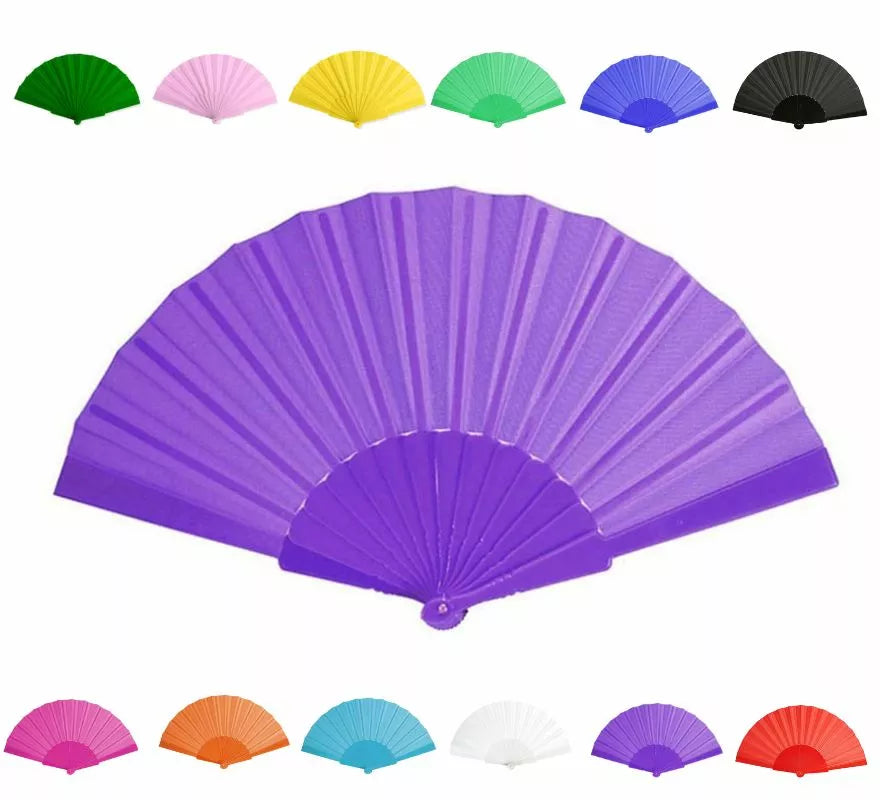 Translation missing: fr.Abanico de Plástico de 43 cm en varios colores