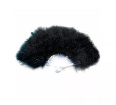 Éventail en plumes douces de 29 cm en différentes couleurs