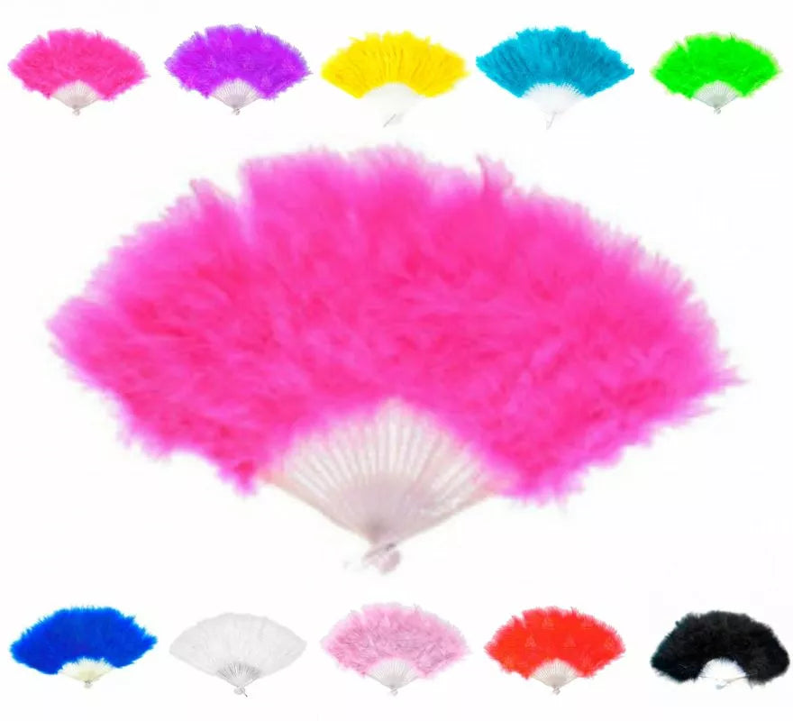 Translation missing: fr.Abanico de Plumas Suaves de 29 cm en varios colores