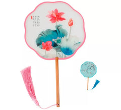Paipai chinois avec pompon de couleurs assorties