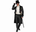 Abrigo Victoriano negro para hombre