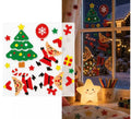 Adhesivo de Gel con Figuras Navideñas de 20x25 cm
