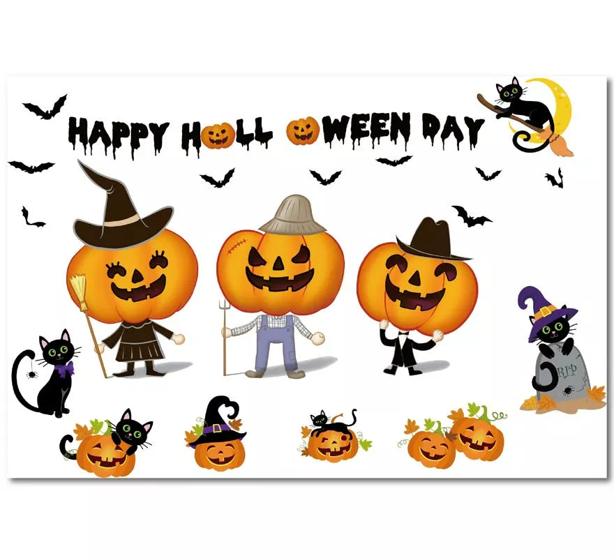 Translation missing: fr.Adhesivo Happy Halloween de 45x60 cm