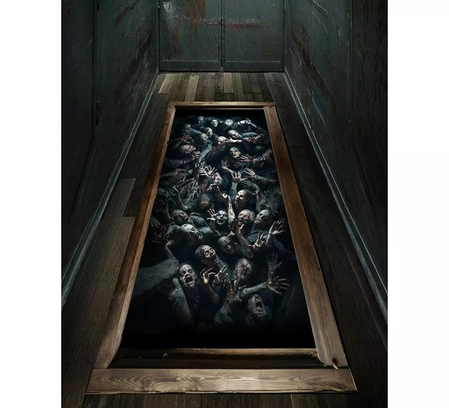 Translation missing: fr.Adhesivo Suelo Zombies 30x90 cm