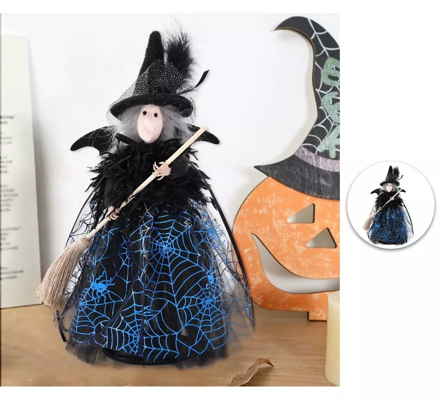 Translation missing: fr.Adorno Bruja Luxe Azul 28 cm