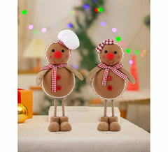 Décorations assorties en pain d'épice, 21 cm