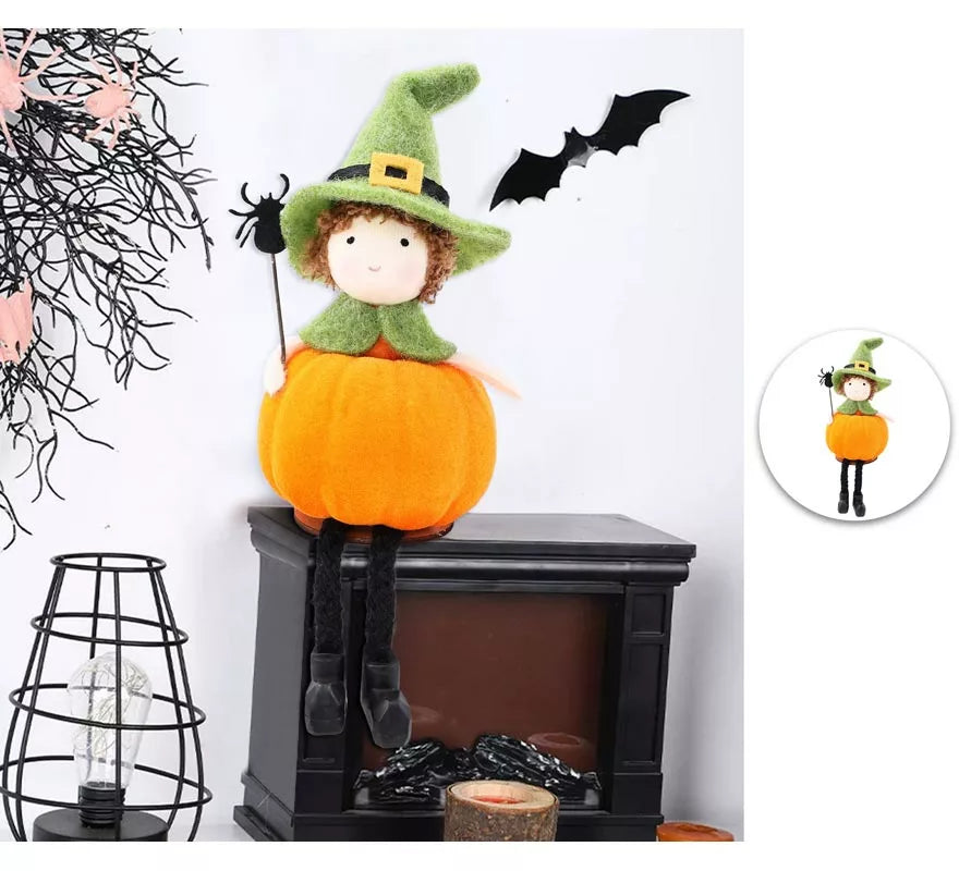 Translation missing: fr.Adorno Muñeco Calabaza Sentado 16 cm