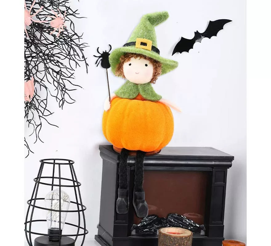 Translation missing: fr.Adorno Muñeco Calabaza Sentado 16 cm