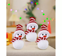Ornement bonhomme de neige 9 cm
