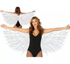 Ailes d'ange blanches 170x80 cm