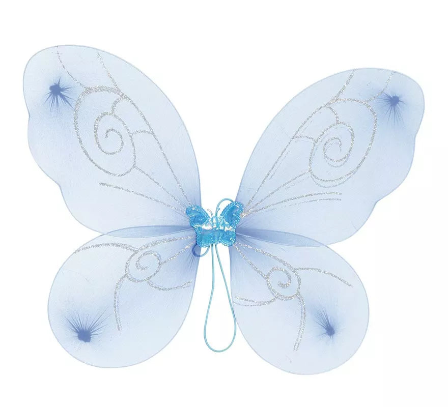 Translation missing: fr.Alas Azules para Disfraz de Hada de 45x38 cm