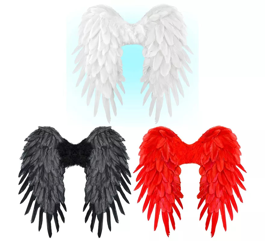 Translation missing: fr.Alas con Plumas de 50x50 cm Plegables en varios colores