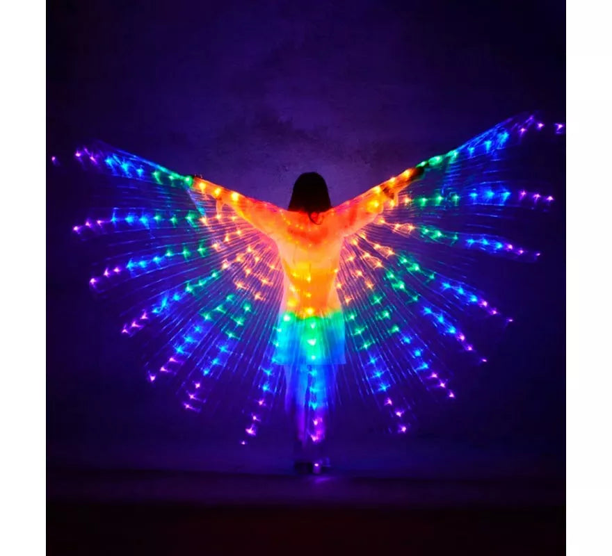 Translation missing: fr.Alas Danza del Vientre con luz multicolor de 1,4 m