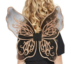 Ailes de papillon botánicas d'or de la 43cm