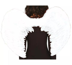 Ailes en plumes blanches 80x55 cm