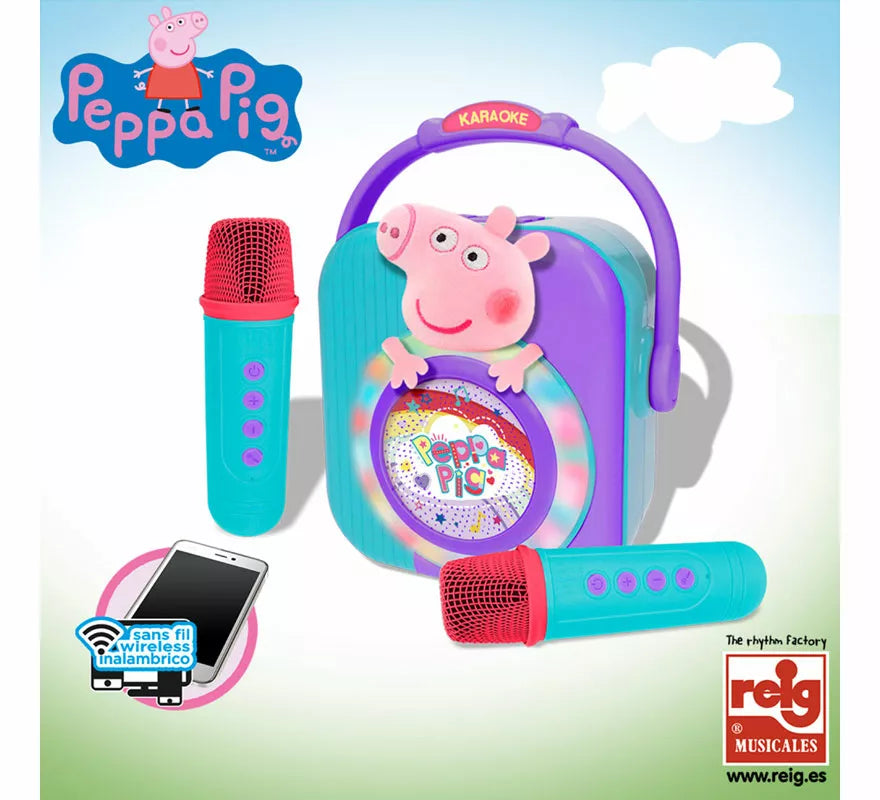 Translation missing: fr.Amplificador Peppa Pig con Micrófonos Bluetooth