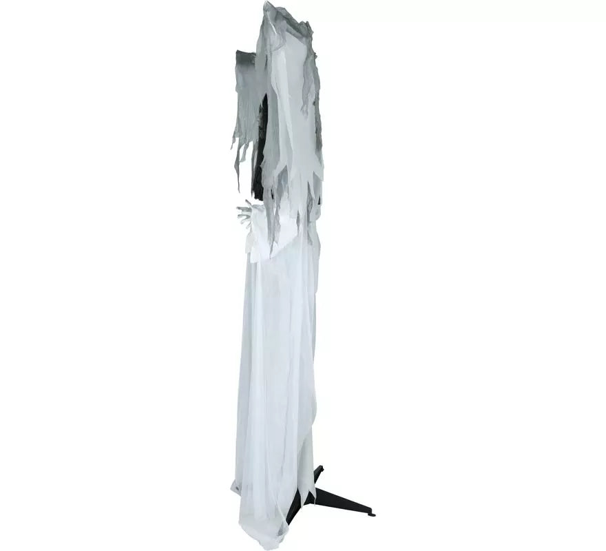 Ángel de La Muerte con Luz de Sonido y Movimiento de 170 cm