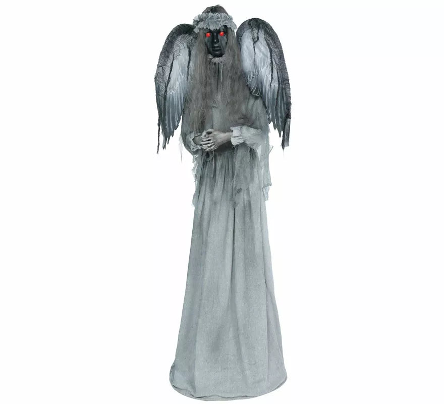 Ángel Susto con Luz, Sonido y Movimiento de 170 cm