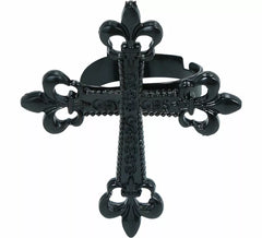 Bague Croix Gothique 4 cm