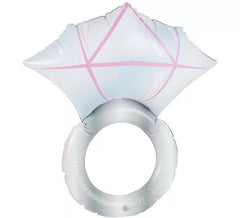 Bague diamant gonflable de 50 cm