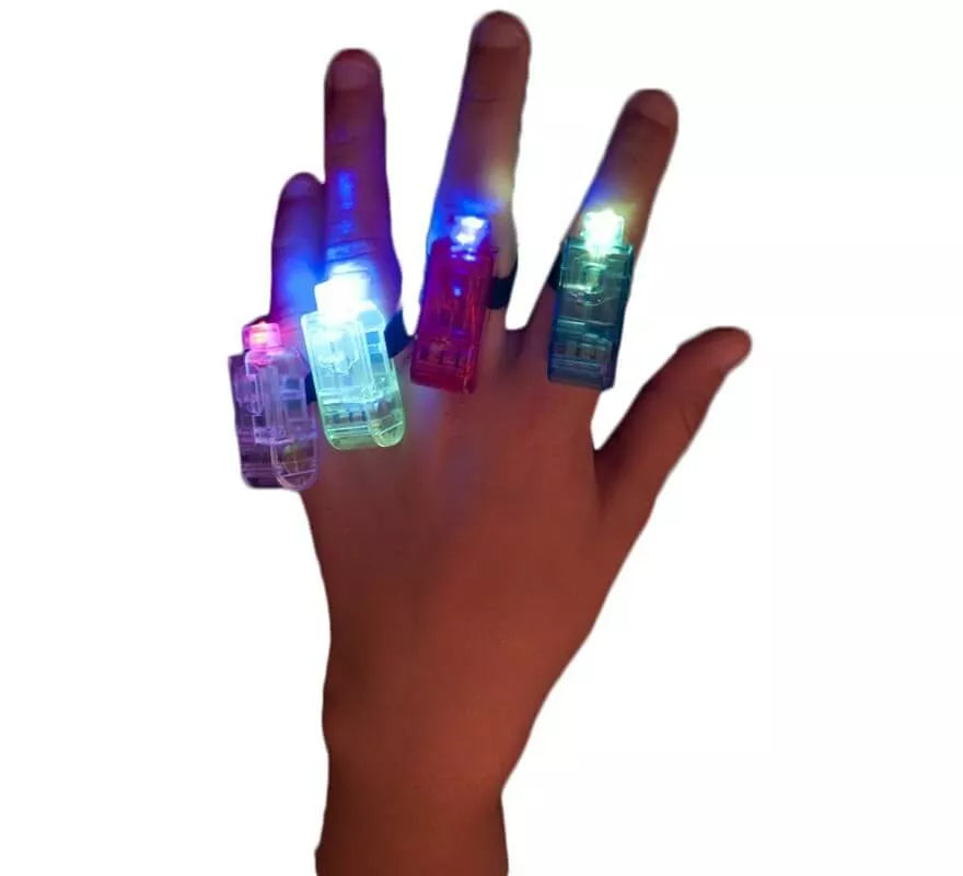 Translation missing: es.Anillos con luz en colores surtidos 4 unidades