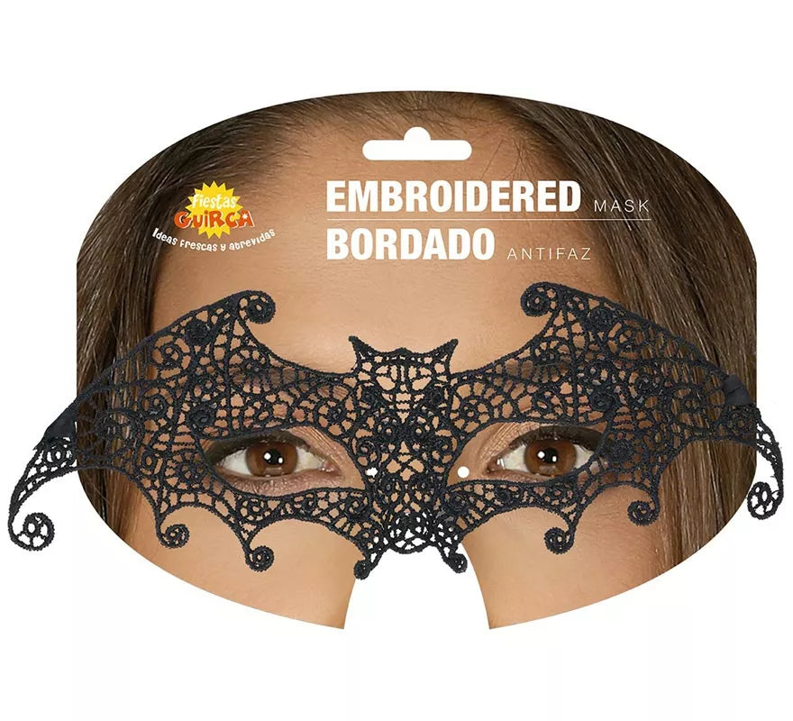 Translation missing: fr.Antifaz bordado de Murciélago