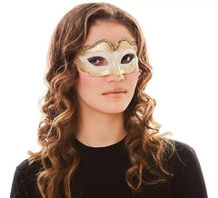 Mi Masque couleur Blanc et Or